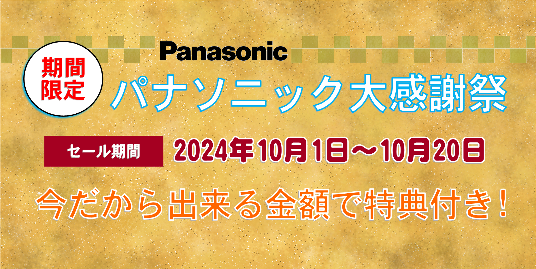 Panasonic大感謝祭